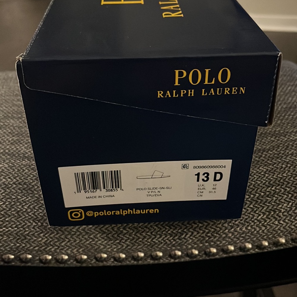 Polo Ralph Lauren Slides - Picture 5 of 6